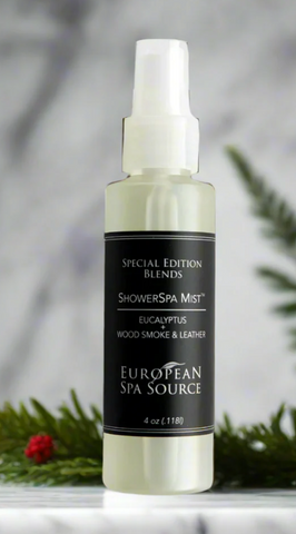 Special Edition Eucalyptus, Wood Smoke + Leather ShowerSpa Mist™